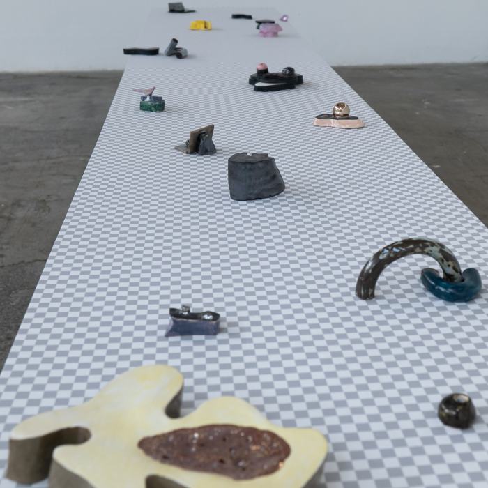 Danaé Clozza, Proposition de mondes flottants n°2, 2021, travail de Bachelor. Photo: Laura Morier-Genoud / EDHEA